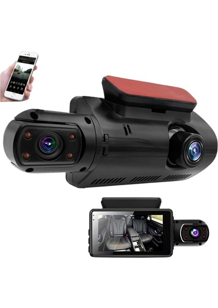 Otomatik Kayıtlı Full Hd Araç Kamerası – Döngüsel Kayıt ve Hareket Algılama indirimleri