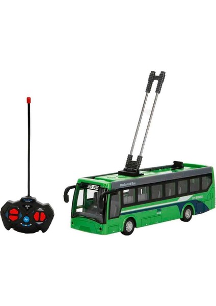 1:32 Işıklı Uzaktan Kumandalı Şehir Otobüsü