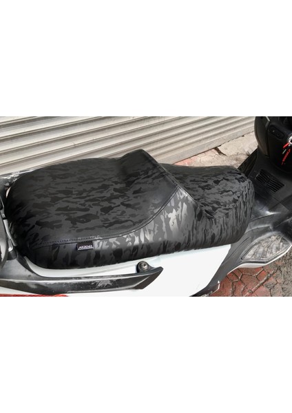 Akdeniz Sele Kaplama Joymax 250I Kamuflaj Desen Lastikli Sele Kılıfı