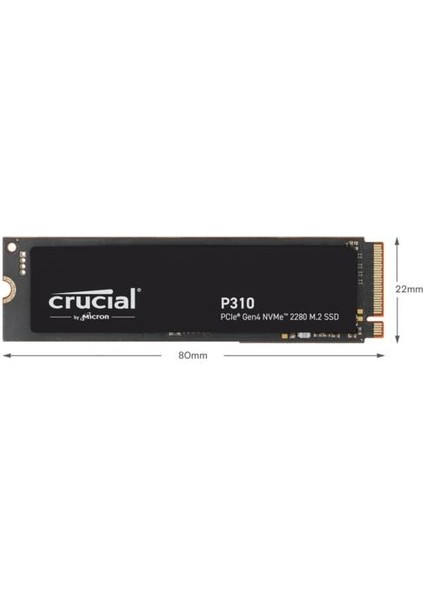 P310 500GB SSD M.2 Nvme Pcıe CT500P310SSD8 3500 - 6600MB/S , 2280