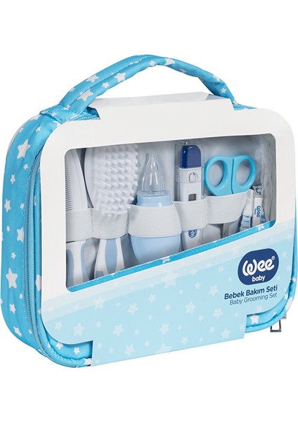 Bebek Bakım Seti - Mavi 1 Adet