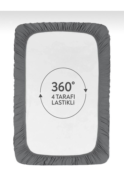 %100 Pamuklu Çi̇ft Ki̇şi̇li̇k Premi̇um Penye Çarşaf-Lasti̇kli̇ modelleri