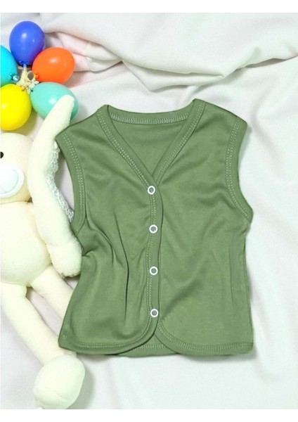 Baskılı Üçlü Yelek - Diğer Markalar - RZ0008 - Yeşil - 6 - 9 Ay - RZ0008-YEŞIL-6 - 9 Ay Yeşil fiyatları