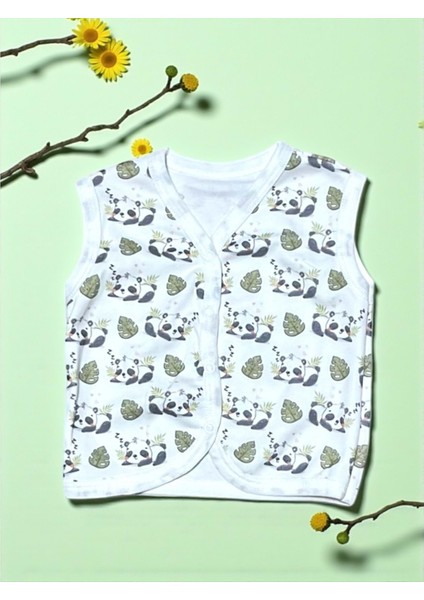 Baskılı Üçlü Yelek - Diğer Markalar - RZ0008 - Yeşil - 6 - 9 Ay - RZ0008-YEŞIL-6 - 9 Ay Yeşil modelleri