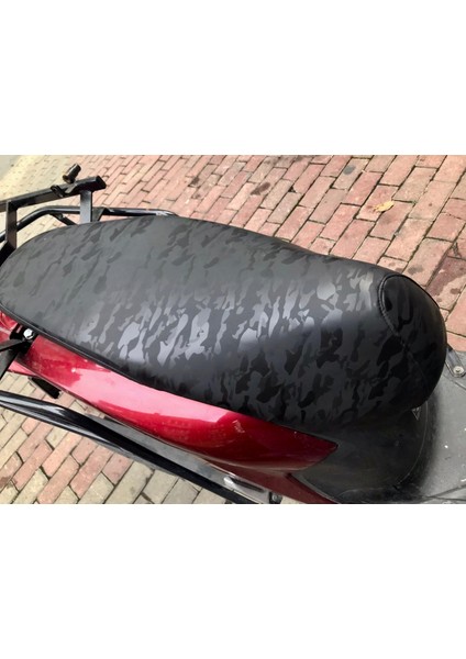 Akdeniz Sele Kaplama Dio 110 Mat Kamuflaj Lastikli Sele Kılıfı