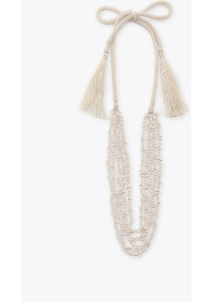 Çoklu Incili Boncuklu 2’li Kolye Seti modelleri