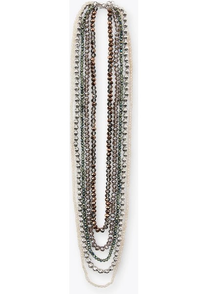 Çoklu Incili Boncuklu 2’li Kolye Seti fırsatları