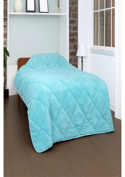 Welsoft Yorgan Tek Ki̇şi̇li̇k 155*220 Yorgan-Turkuaz