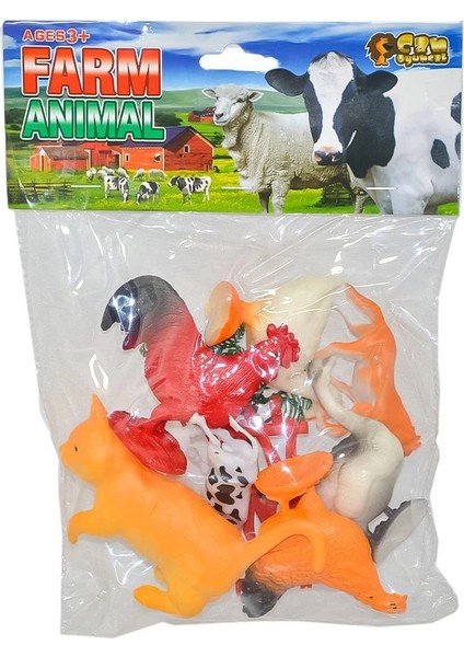 CN2092 Poşetli Çiftlik Hayvanları - Can Oyuncak