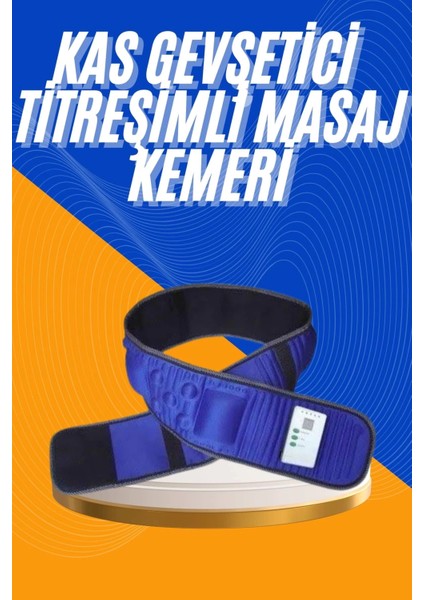 5 Motorlu Titreşimli Masaj Aleti Masaj Kemeri Göbek Bel Inceltmeye Uygun