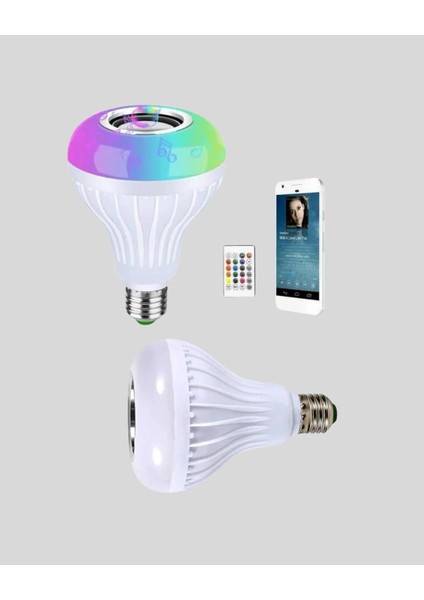 Bluetooth Bağlantılı Rgb LED Ampul – Şık ve Fonksiyonel modelleri