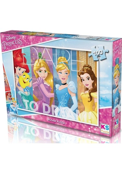 Ks Puzzle 100 Parça Disney Prensesler
