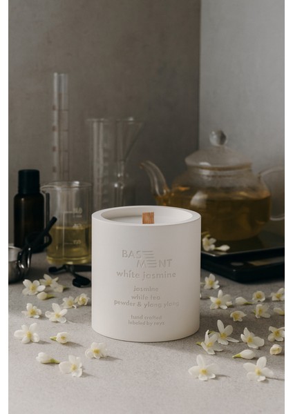 : White Jasmin : % 100 Soya Beton Mum (Yasemin, Beyaz Çay, Pudra, Ylang Ylang) fiyatları