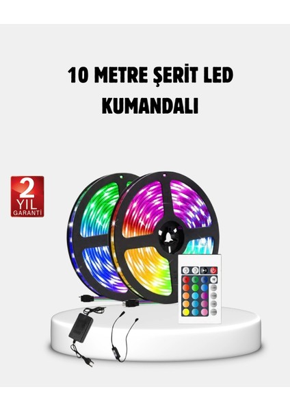 Rgb Smart Şerit LED – Tv Arkası ve Dekoratif Alanlar Için Işık Şeridi