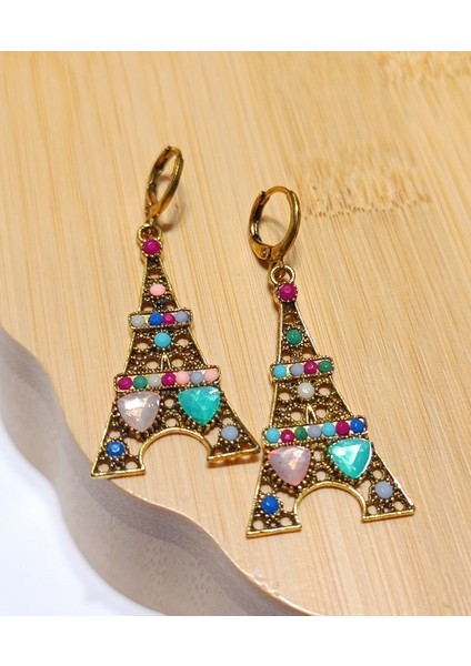 Lüks Renkli Figürlü Otantik Küpe fiyatları