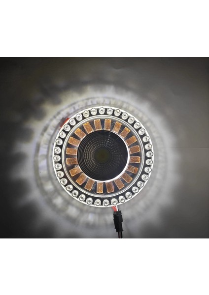 Sunled 8005 Cam Spot Kasası 5W Beyaz Işık LED Çerçeveli Günışığı - Priz ve Anahtar Için Uyumlu Çerçeve