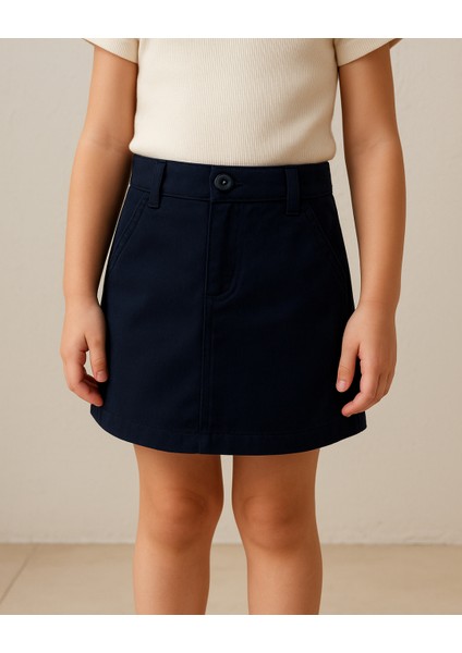 Kız Çocuk Mini Kot Etek