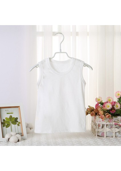 Erkek Çocuk Beyaz Kalın Askılı Ribana Atlet % 100 Pamuklu Atlet 3’lü Paket 301-501-3B fiyatları