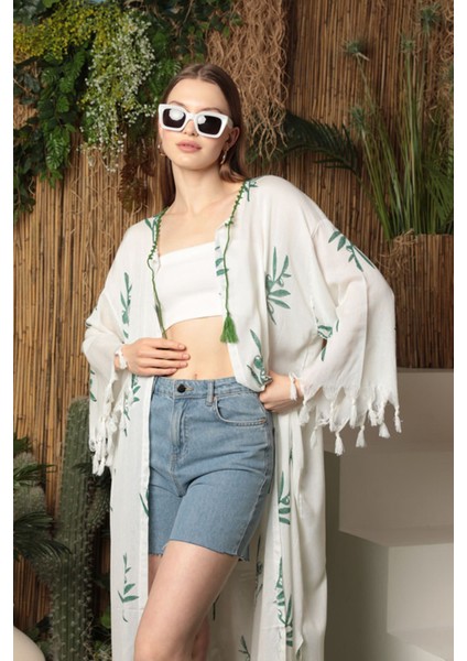 Pareo - Yeşi̇l Desenli̇