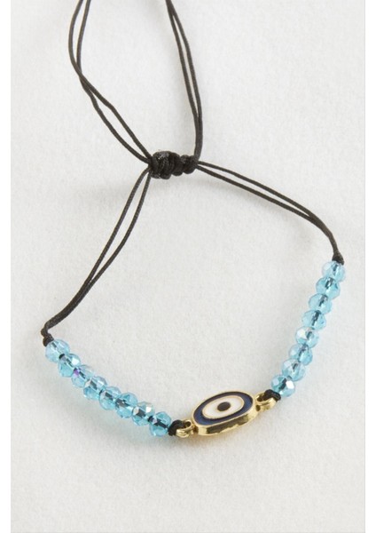 Nazar Kristal Makrome Ip Bileklik fiyatları