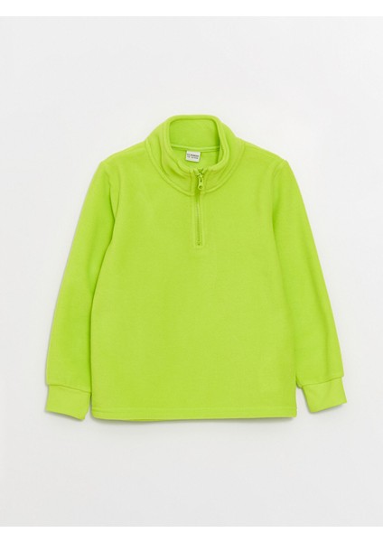 Yeni Sezon Dik Yaka Polar Erkek Çocuk Sweatshirt fırsatları