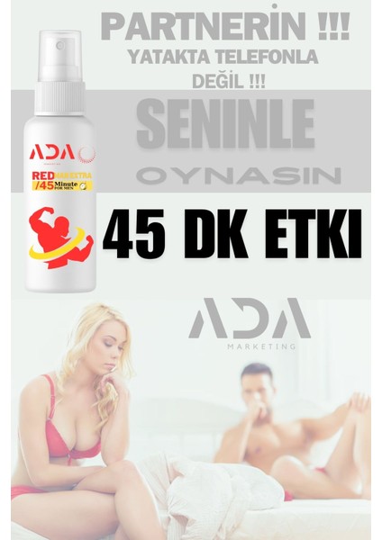 Red Men Extra 60 ml Süre Destekleyici Sprey – Erkeklere Özel Gecikme Desteği, Uzun Deneyim