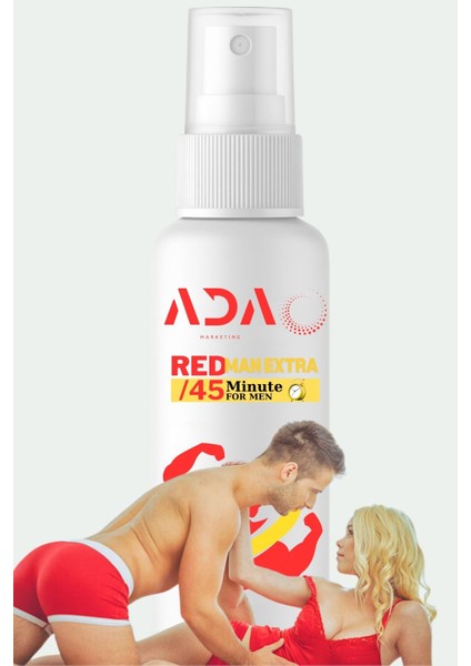 Red Men Extra 60 ml Süre Destekleyici Sprey – Erkeklere Özel Gecikme Desteği, Uzun Deneyim indirimleri
