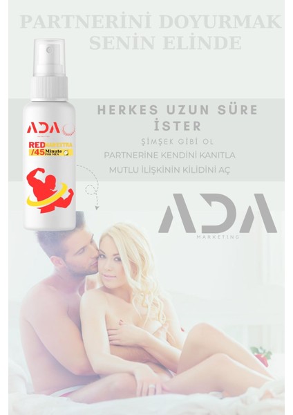 Red Men Extra 60 ml Süre Destekleyici Sprey – Erkeklere Özel Gecikme Desteği, Uzun Deneyim