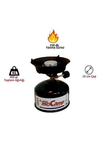 220 gr Gaz Tüpüyle 4 Saat Yanabilen Verimli Kamp Ocağı fiyatları