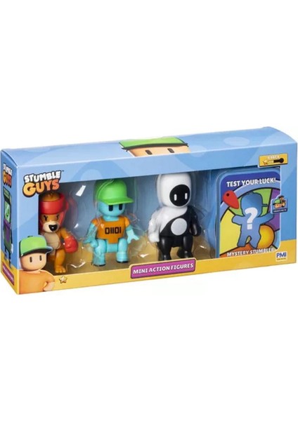 Stumble Guys 4'lü Aksiyon Figür Set - PMI/SG3204