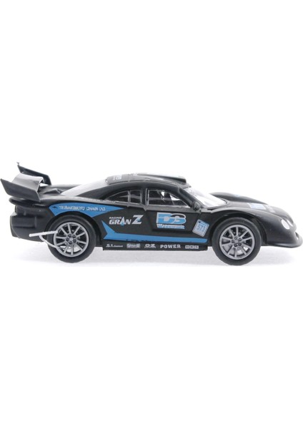 Die Cast Çek Bırak Metal Siyah Yarış Arabası Ds modelleri