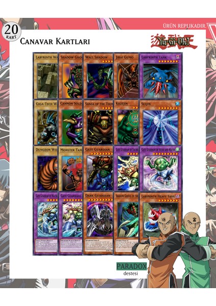 Yu-Gi-Oh! Ingilizce Paradox Destesi 30 Kart Yugioh fiyatları