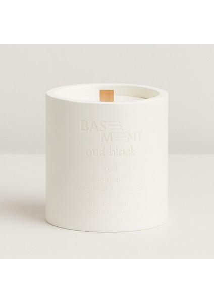 : Oud Black : % 100 Soya Beton Mum (Oud, Amber, Bergamot, Karamel) fiyatları