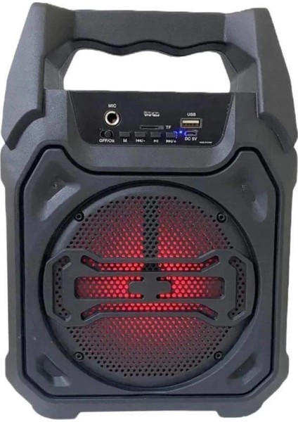 Bluetooth Hoparlör LED Işıklı Taşınabilir Kablosuz Speaker Uzun Pil Ömrü indirimleri