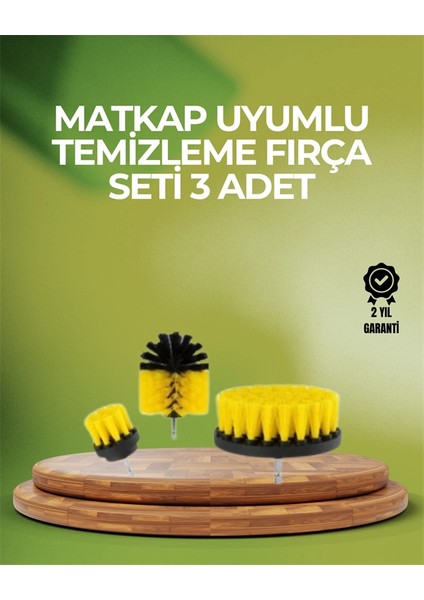 Banyo, Mutfak, Jant ve Fayans Temizliği Için Uygun Matkap Başlığı