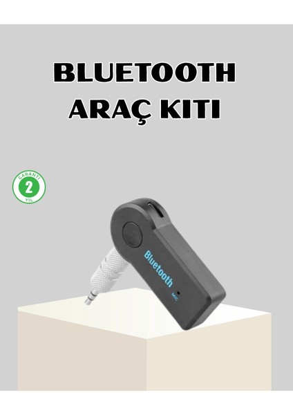 Bluetooth Araç Kiti Aux Mp3 Çalar Kablosuz Eller Serbest Cihaz