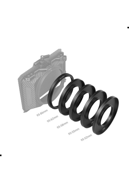 3383 Adaptör Halkaları Kiti (52/55/58/62/86-95MM)