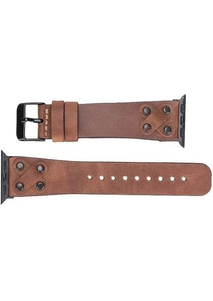 Apple Watch Uyumlu Deri Kordon Cross 42-44-45MM Bt TN02 fırsatları