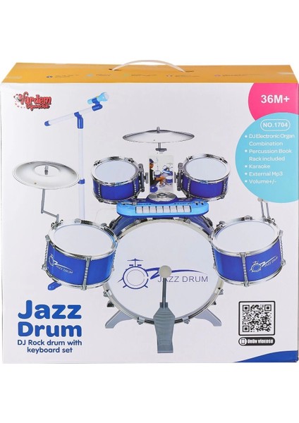 BAO-1704 Bateri Seti Mp3 ve Mikrofonlu