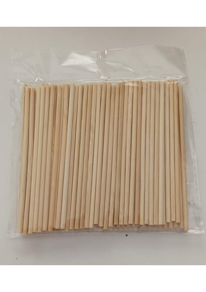 Ahşap Yuvarlak Çubuk 3 mm 100 Adet