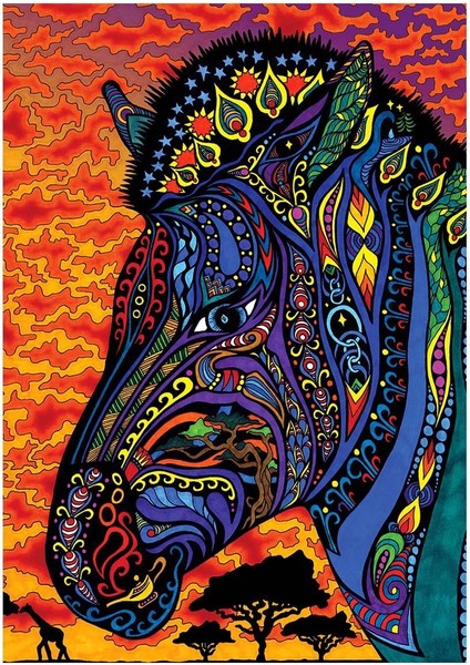 Ks The Zebra 1500 Parça Puzzle