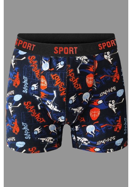 Erkek Desenli 6’lı Premium Penye Kutu Pamuklu Likralı Boxer fırsatları
