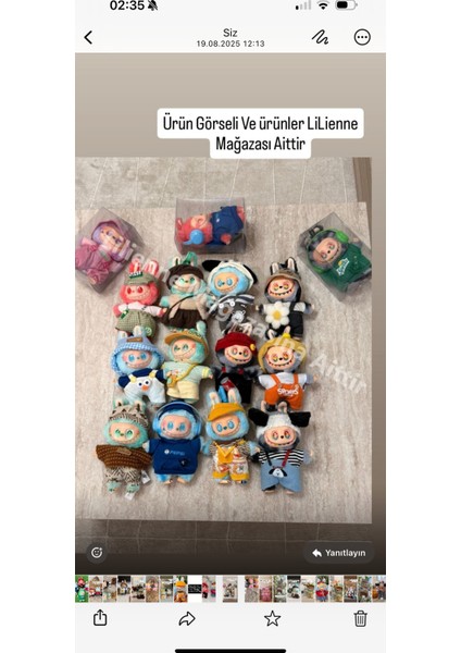 Labubu Oyuncak ( Karışık Gelmektedir. ) modelleri