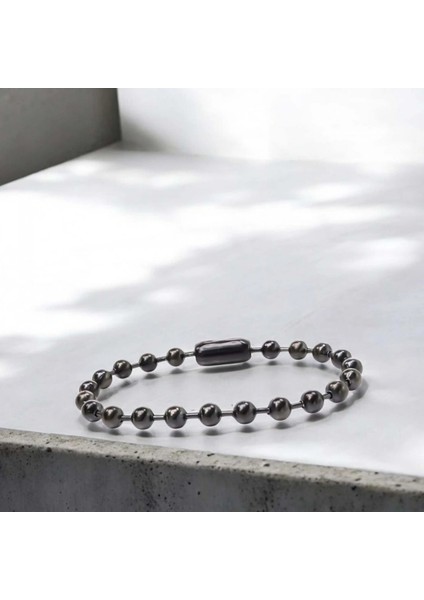 6mm Çelik Top Zincir Bileklik 3351CZB1D29 indirimleri