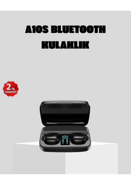 A10S Kablosuz Bluetooth Kulaklık – 1800MAH Powerbank, Otomatik Eşleşme, Ios/android Uyumlu