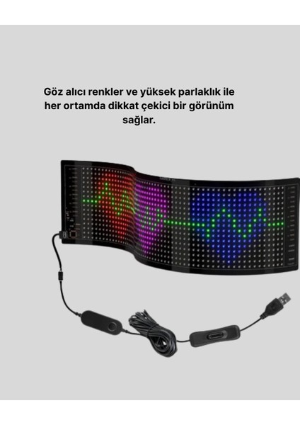 Rgb LED Panel Renkli Işık Efektli Dekoratif Aydınlatma modelleri