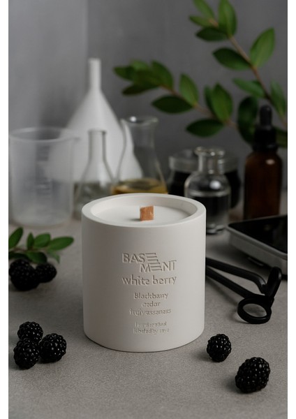 : White Berry : % 100 Soya Beton Mum (Böğürtlen, Sedir, Güve Otu, Defne Yaprağı ) fiyatları