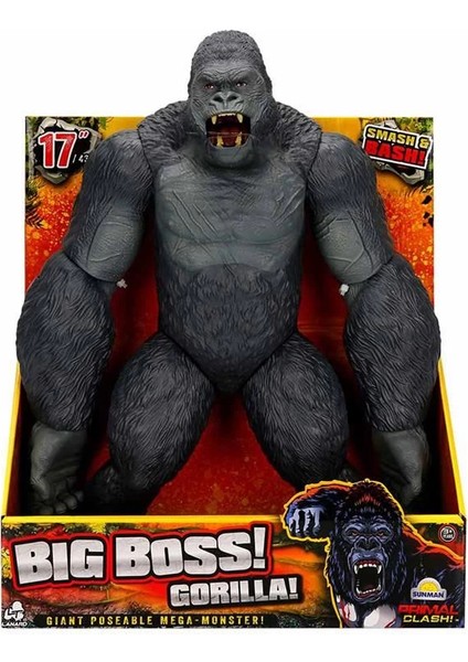 S01037113 Primal Clash Büyük Patron Goril 42 cm