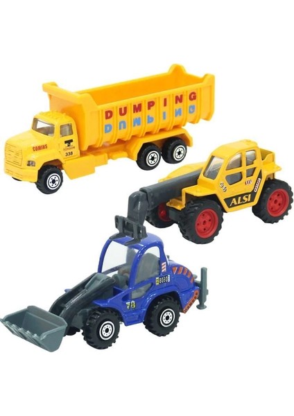 Sunman 3'lü Inşaat Araçları Seti