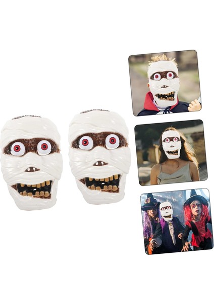 Sallanan Yaylı Oynar Gözlü Mumya Maskesi fırsatları